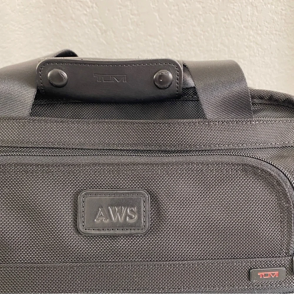 Tumi carry on laptop bag